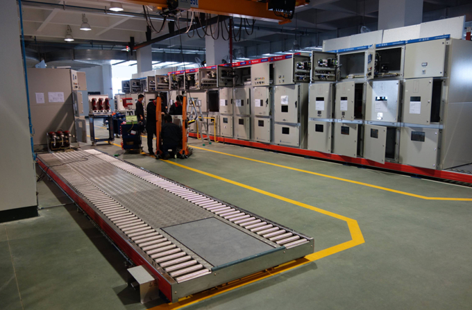 Cabinet of automatic assembly production line